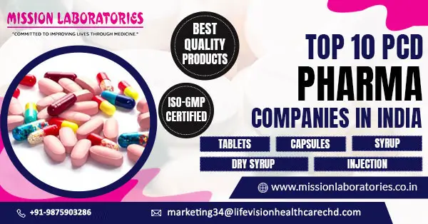 top 10 PCD Pharma Companies in India