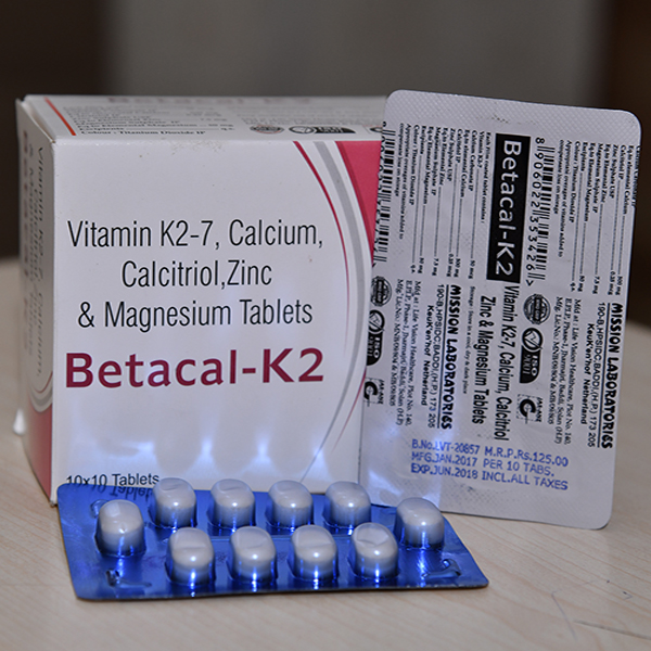 BETACAL-K2 7-TABLETS AND CAPSULES
