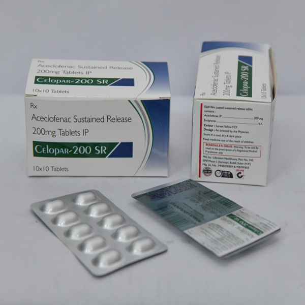 CELOPAR-200 (SR)-TABLETS AND CAPSULES