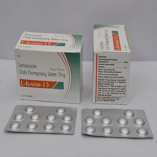 L-JUNIOR 15-TABLETS AND CAPSULES