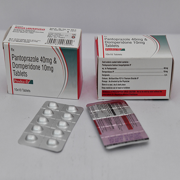 PRADOZ-D-TABLETS AND CAPSULES