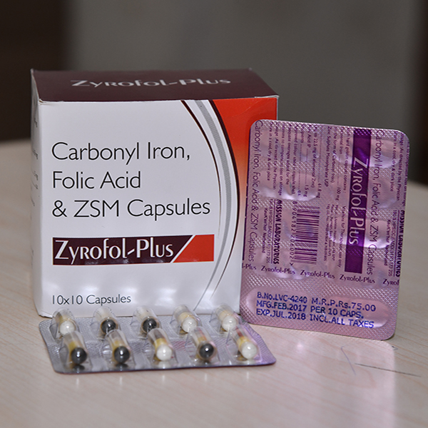 ZYROFOL PLUS-TABLETS AND CAPSULES