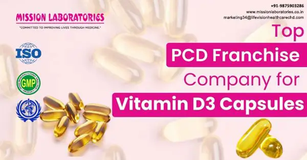  PCD franchise company for vitamin D3 capsules